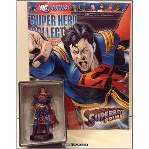 Eaglemoss 1:16 DC Comics Super Hero Fig w/Book:‎ Superboy Prime #32